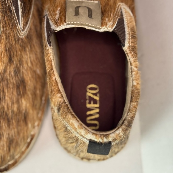 UWEZO Brown Cowhide Slip-On Shoes Size 9.5 main image 10